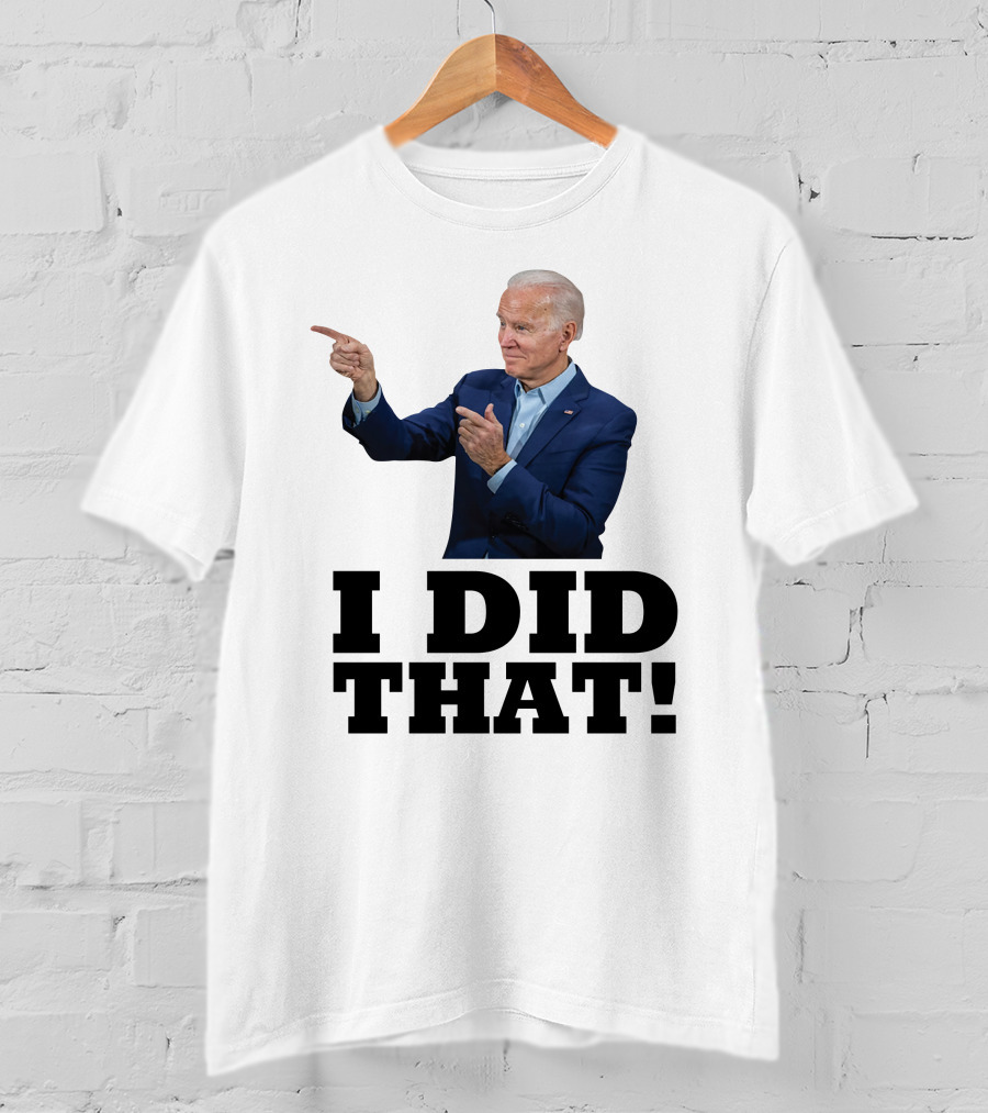 I Did That Jb Pointing Gesture T-Shirt