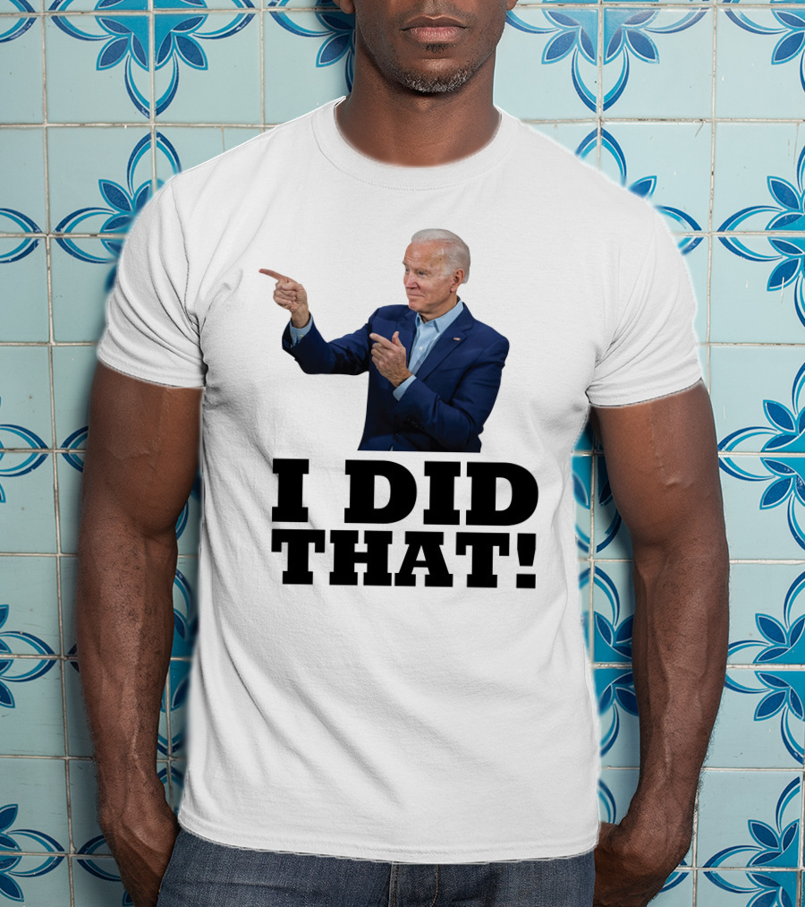 I Did That Jb Pointing Gesture T-Shirt