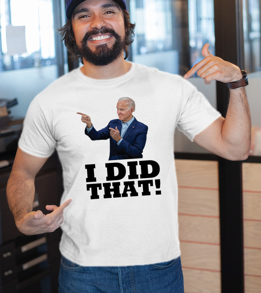 I Did That Jb Pointing Gesture T-Shirt