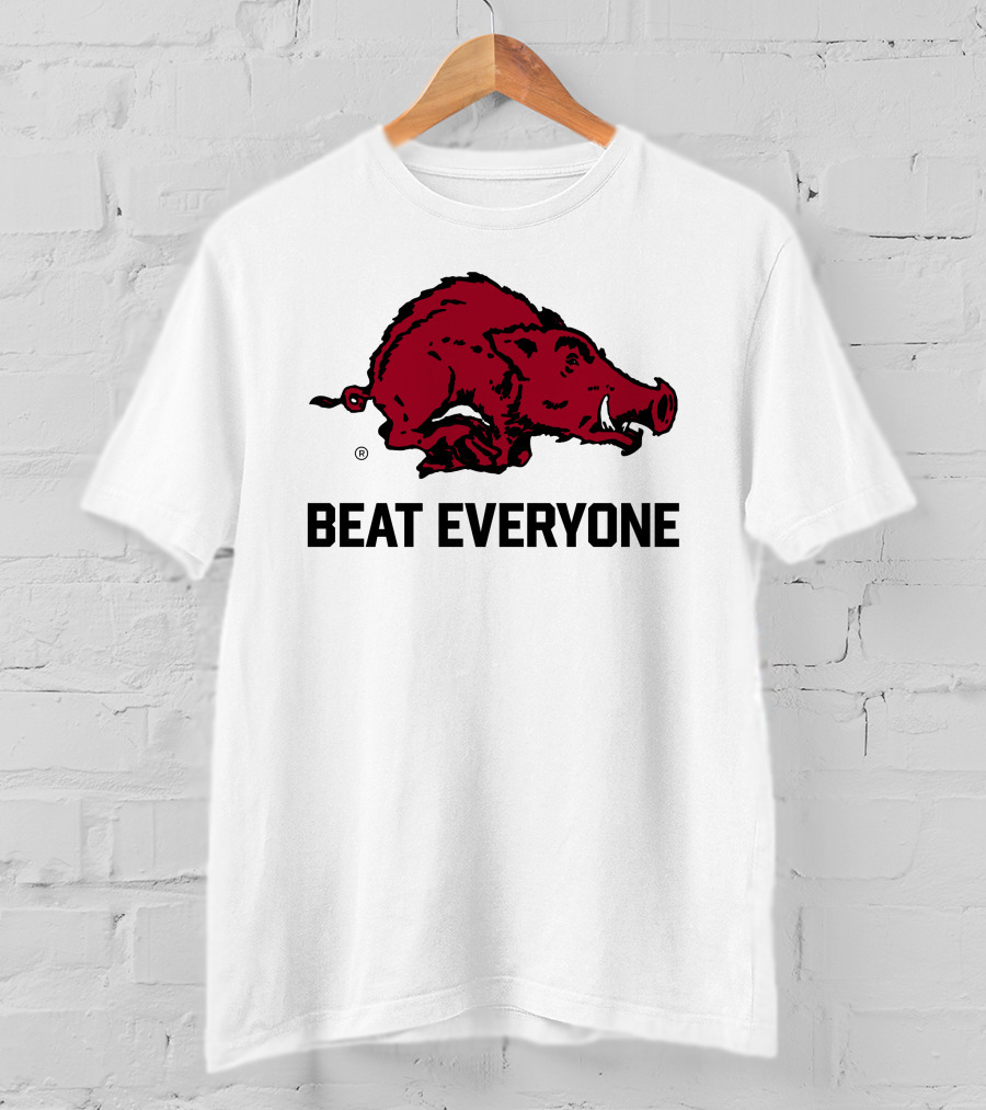 Beat Everyone Razorback Football T-Shirt