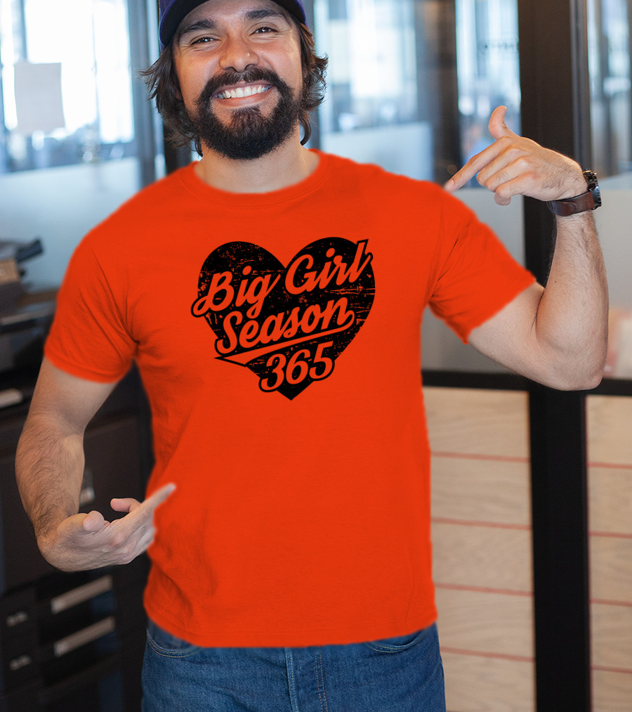 Big Girl Season 365 Heart T-Shirt
