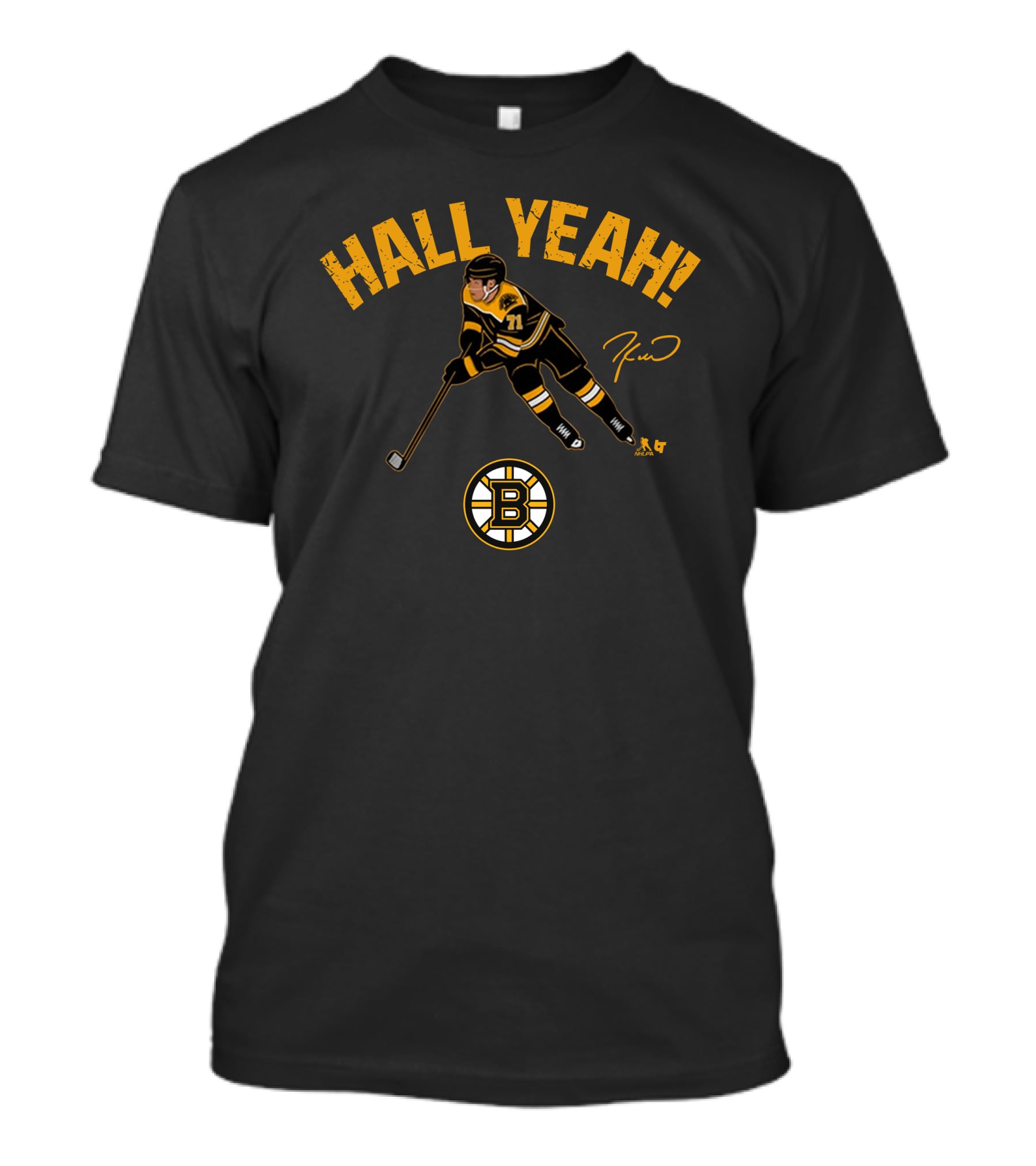 Hall Yeah Hockey Boston Bruins Curtis Lazar Taylor Hall Bostonpro Shop T-Shirt