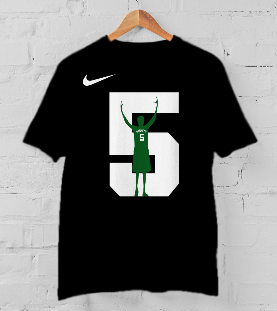 Kevin Garnett 5 Celtics NBC Sports Boston Honor T-Shirt