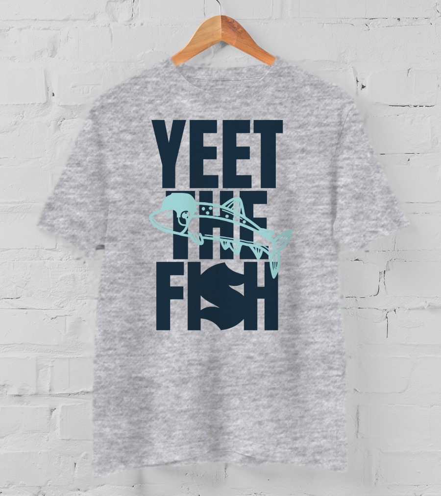 Seattle’s Best Kraken Podcast Yeet The Fish Release The Show T-Shirt
