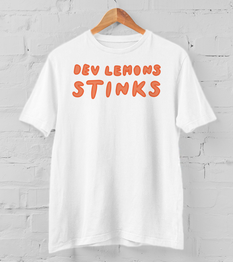 Dev Lemons Stinks T-Shirt