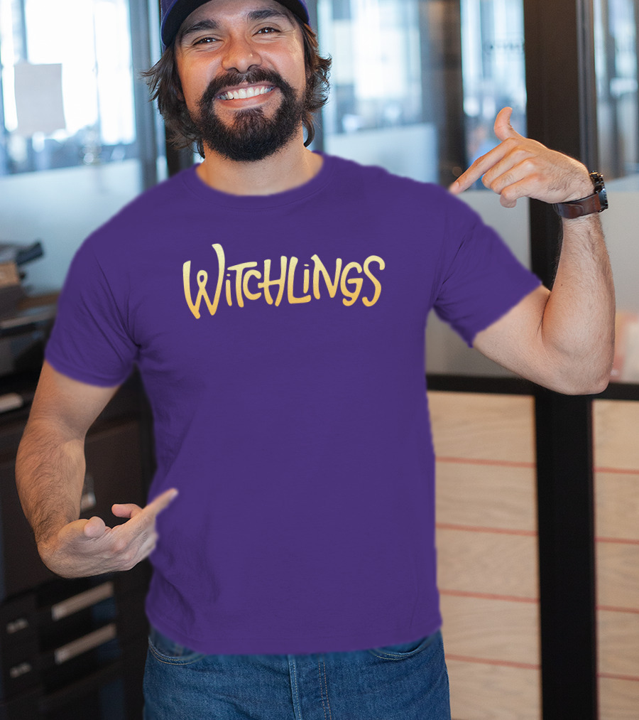 Witchlings Claribel A. Ortega Book Merchandise Purple T-Shirt