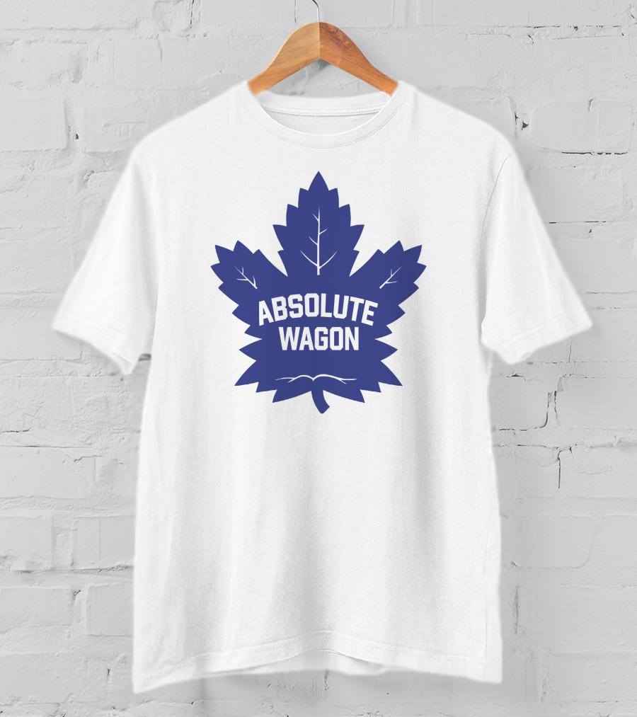Spittin' Chiclets Merchandise Absolute Wagon Maple Leaf T-Shirt