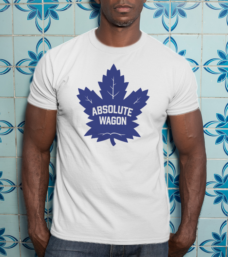 Spittin' Chiclets Merchandise Absolute Wagon Maple Leaf T-Shirt