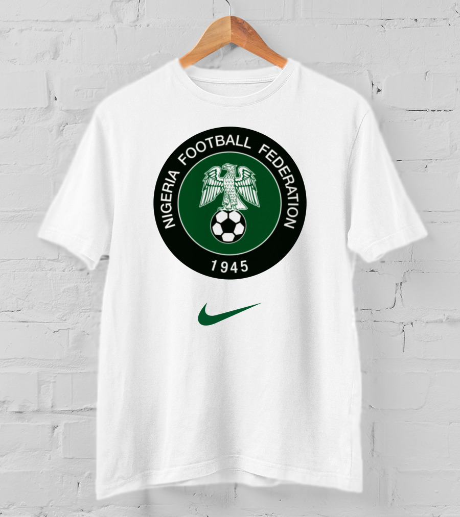Fast Track Nigeria Football Federation 1945 Super Eagles Crest T-Shirt