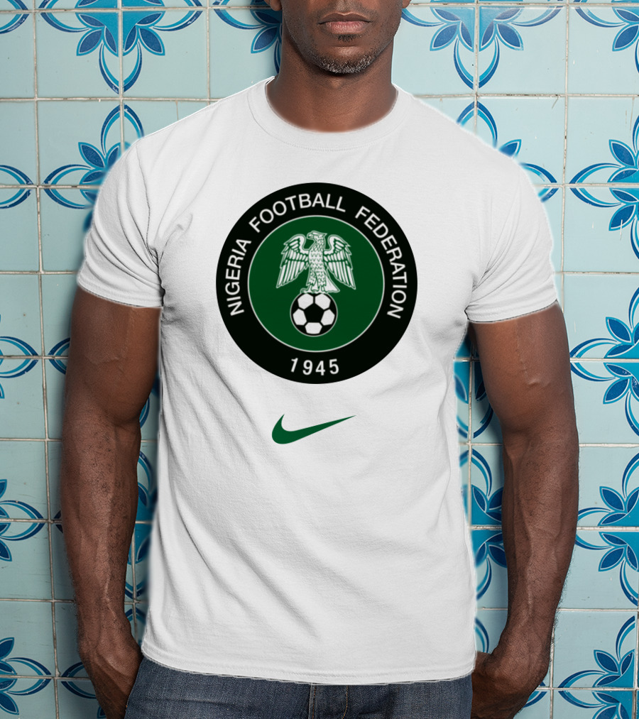 Fast Track Nigeria Football Federation 1945 Super Eagles Crest T-Shirt
