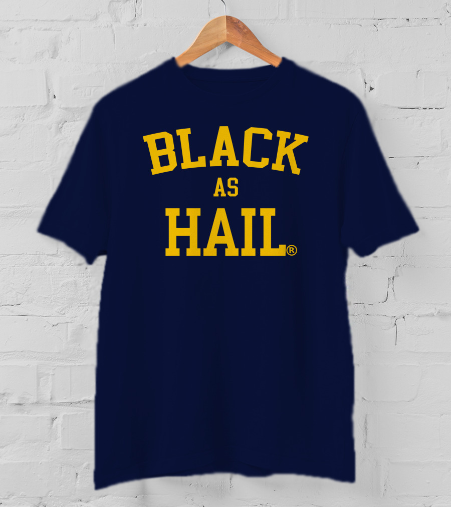 Jalen Rose Black As Hail Zach Shaw Sports T-Shirt