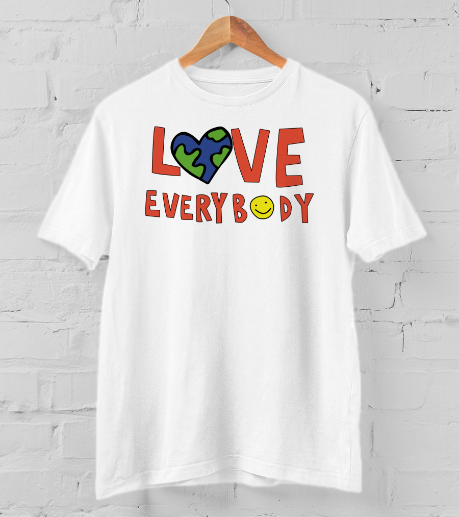 Marquez Valdes Scantling Love Everybody Heart Earth Smile Merch T-Shirt