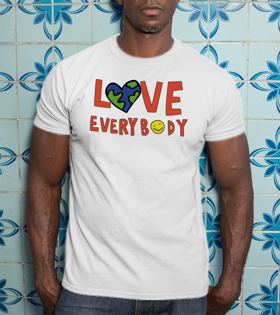 Marquez Valdes Scantling Love Everybody Heart Earth Smile Merch T-Shirt