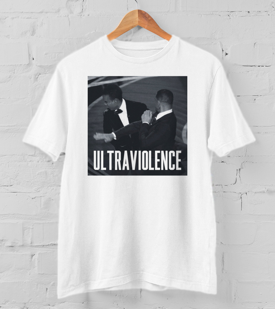 Ultraviolence He Hit Me And It Felt Like A Kiss Black And White Iconic Moment T-Shirt