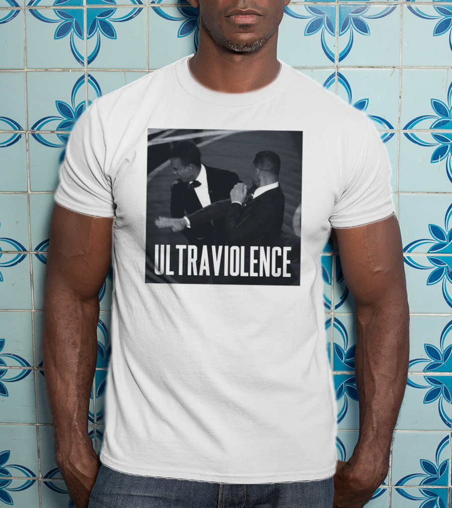 Ultraviolence He Hit Me And It Felt Like A Kiss Black And White Iconic Moment T-Shirt