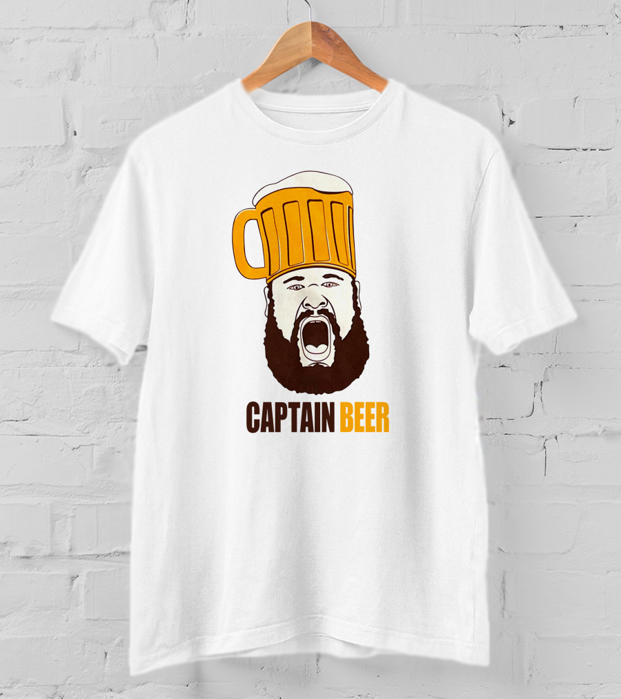 Captain Beer Dominic Grecco Bonnies Fan T-Shirt