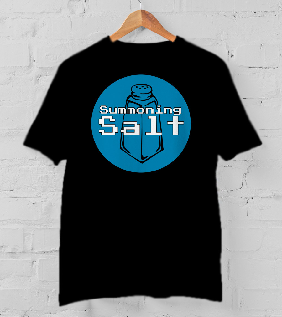 Summoning Salt Retro Gaming Icon With Pixel Art Salt Shaker T-Shirt