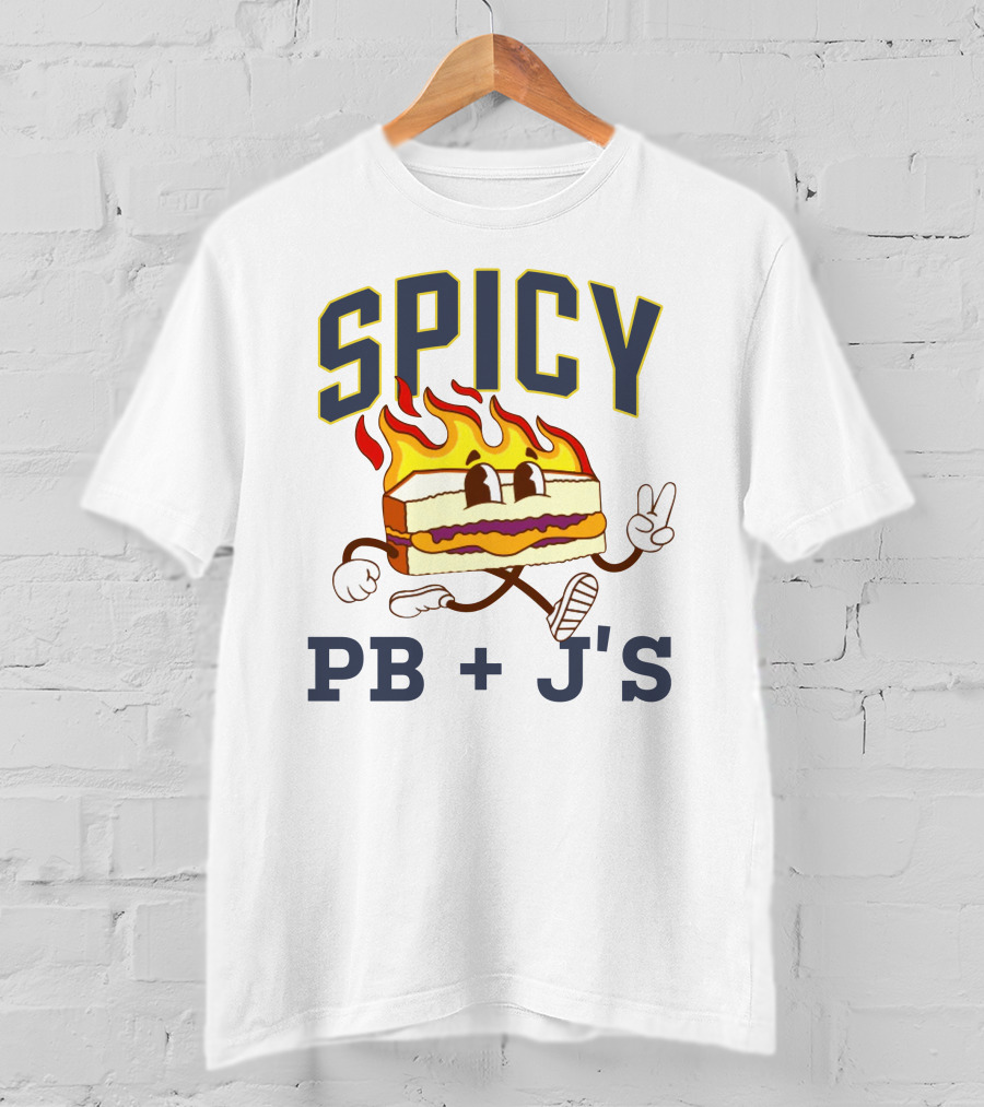 Kevin Kfc Clancy John Feits Feitelberg Spicy PB And J's Flamin’ Sandwich Character T-Shirt