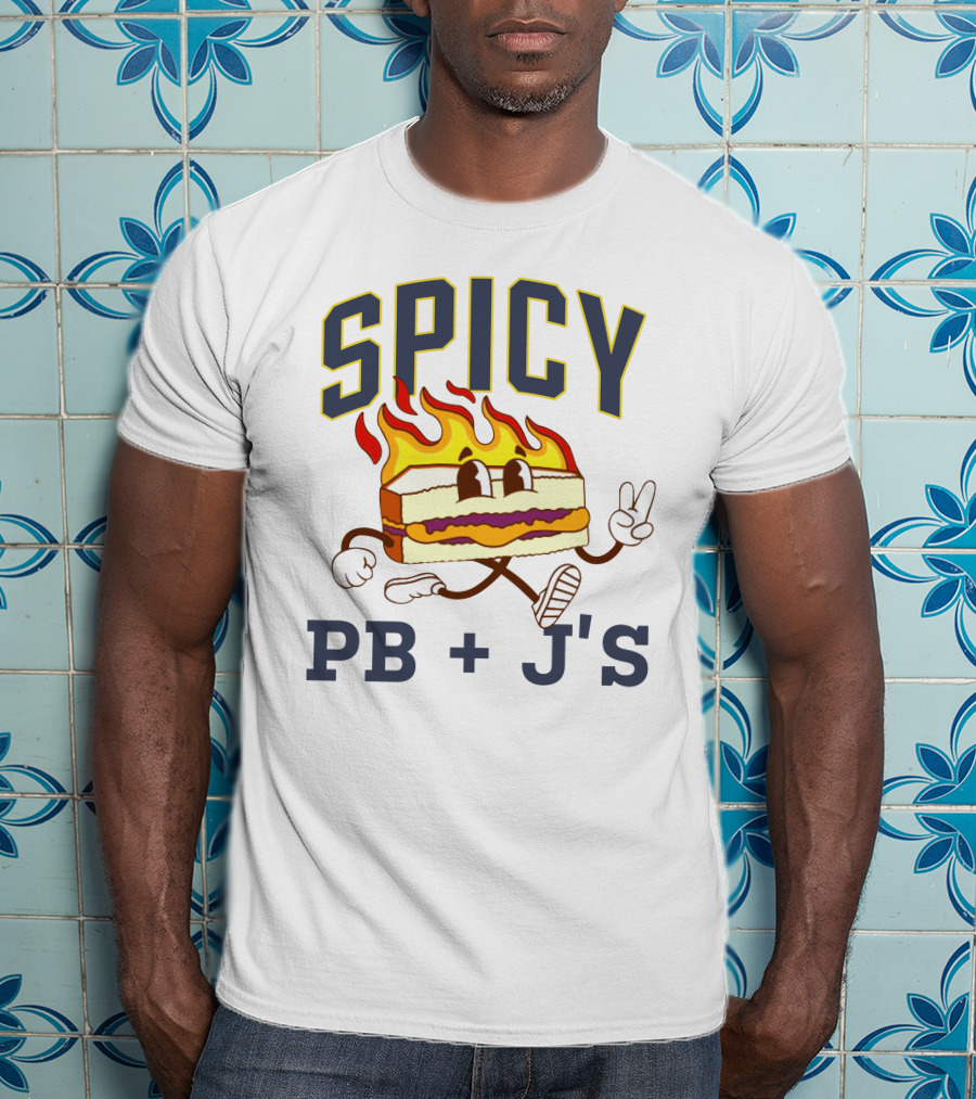 Kevin Kfc Clancy John Feits Feitelberg Spicy PB And J's Flamin’ Sandwich Character T-Shirt