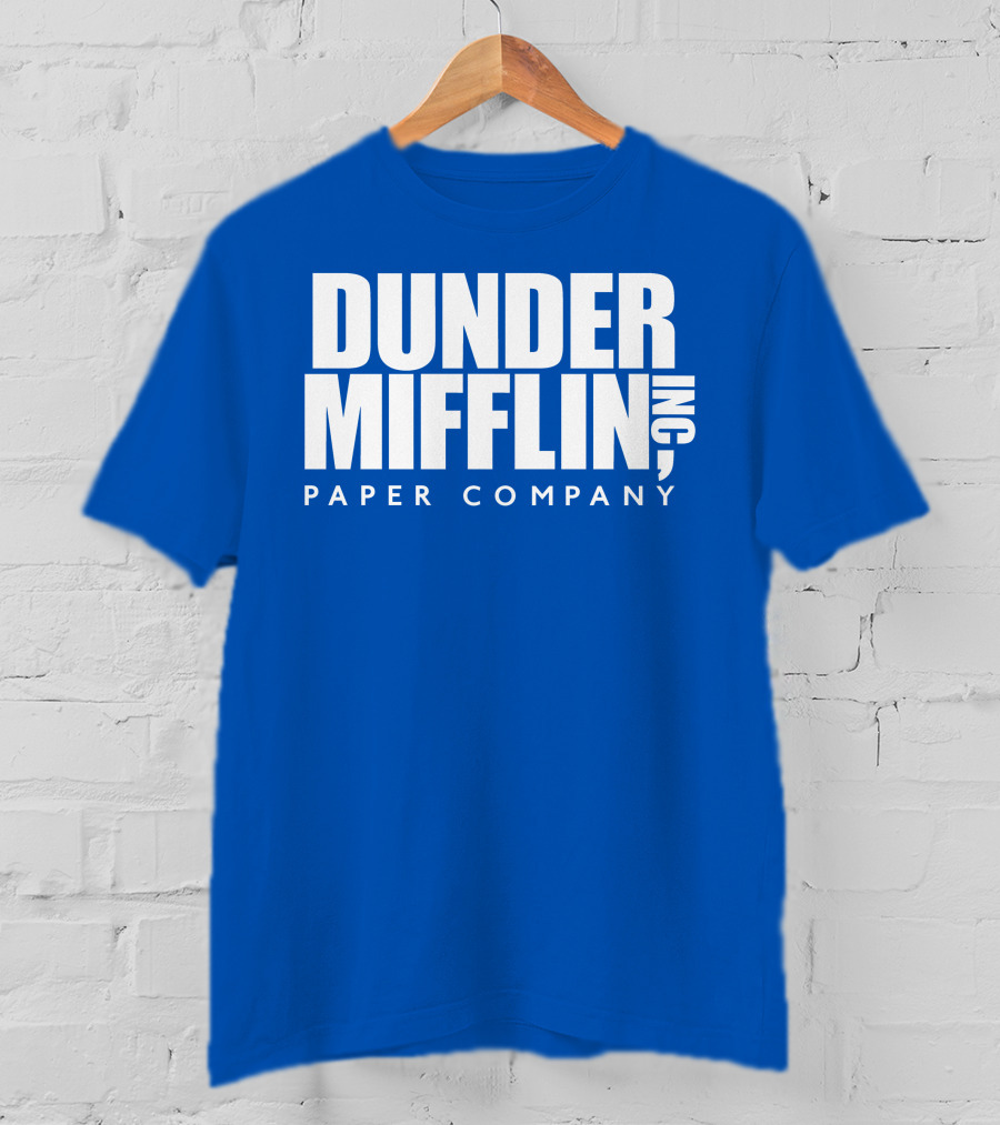 Rainnwilson Dunder Mifflin Inc Paper Company T-Shirt