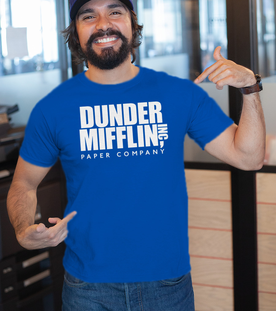 Rainnwilson Dunder Mifflin Inc Paper Company T-Shirt