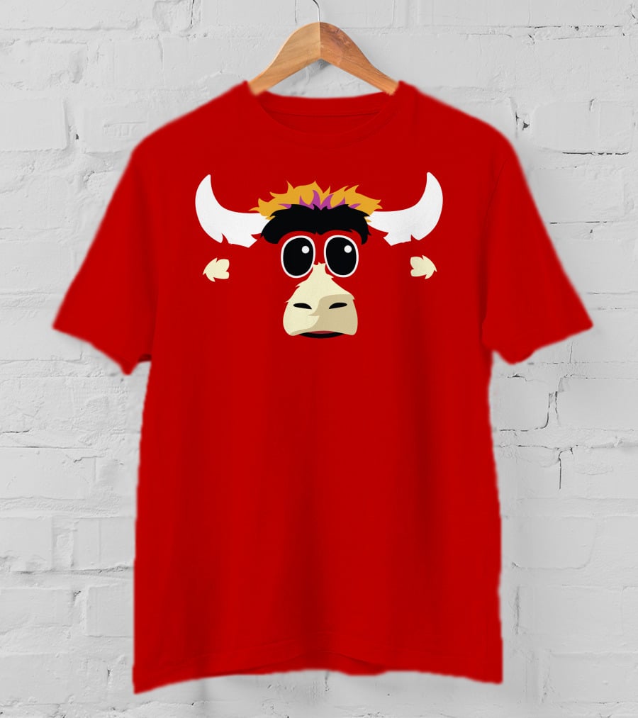 Benny The Bull Obama Chicago Bulls Mascot T-Shirt