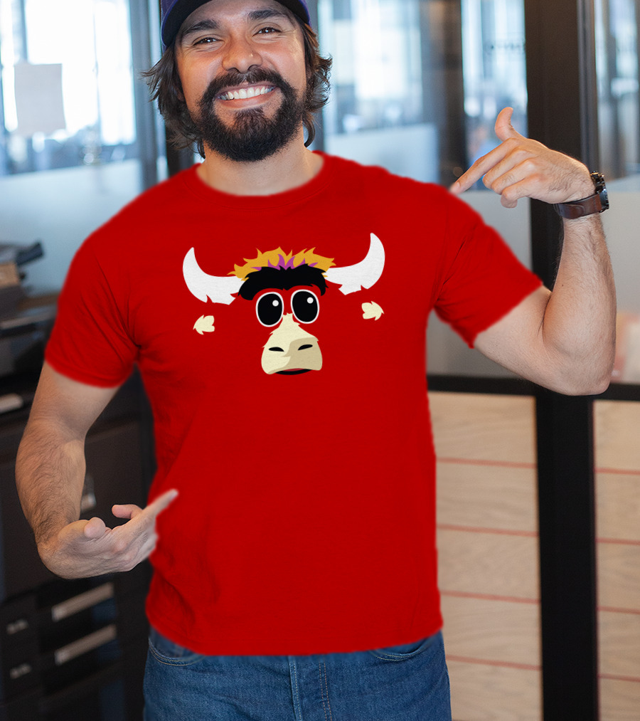 Benny The Bull Obama Chicago Bulls Mascot T-Shirt
