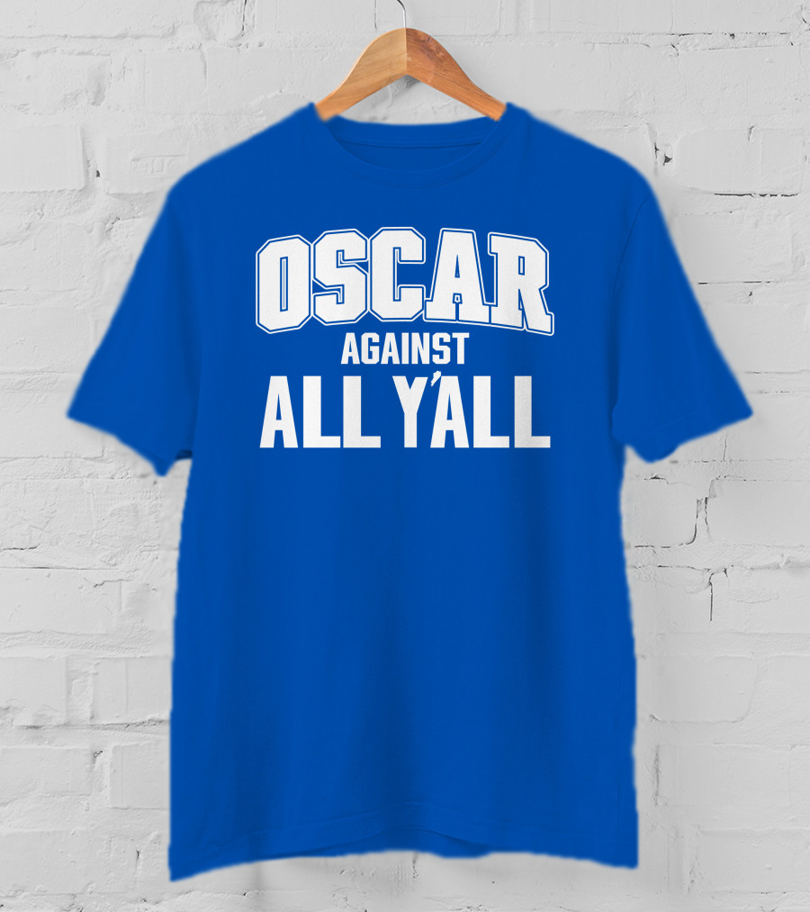 Oscar Tshiebwe Against All Y'all Kentucky Branded Merch T-Shirt