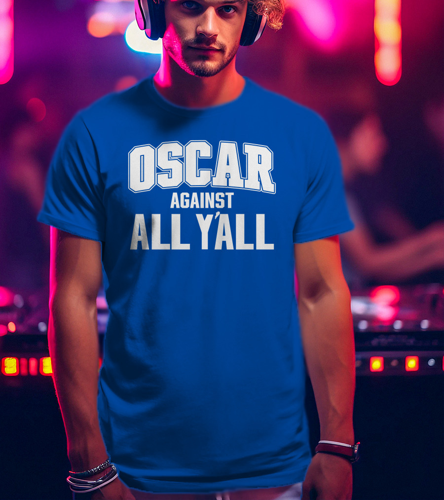 Oscar Tshiebwe Against All Y'all Kentucky Branded Merch T-Shirt
