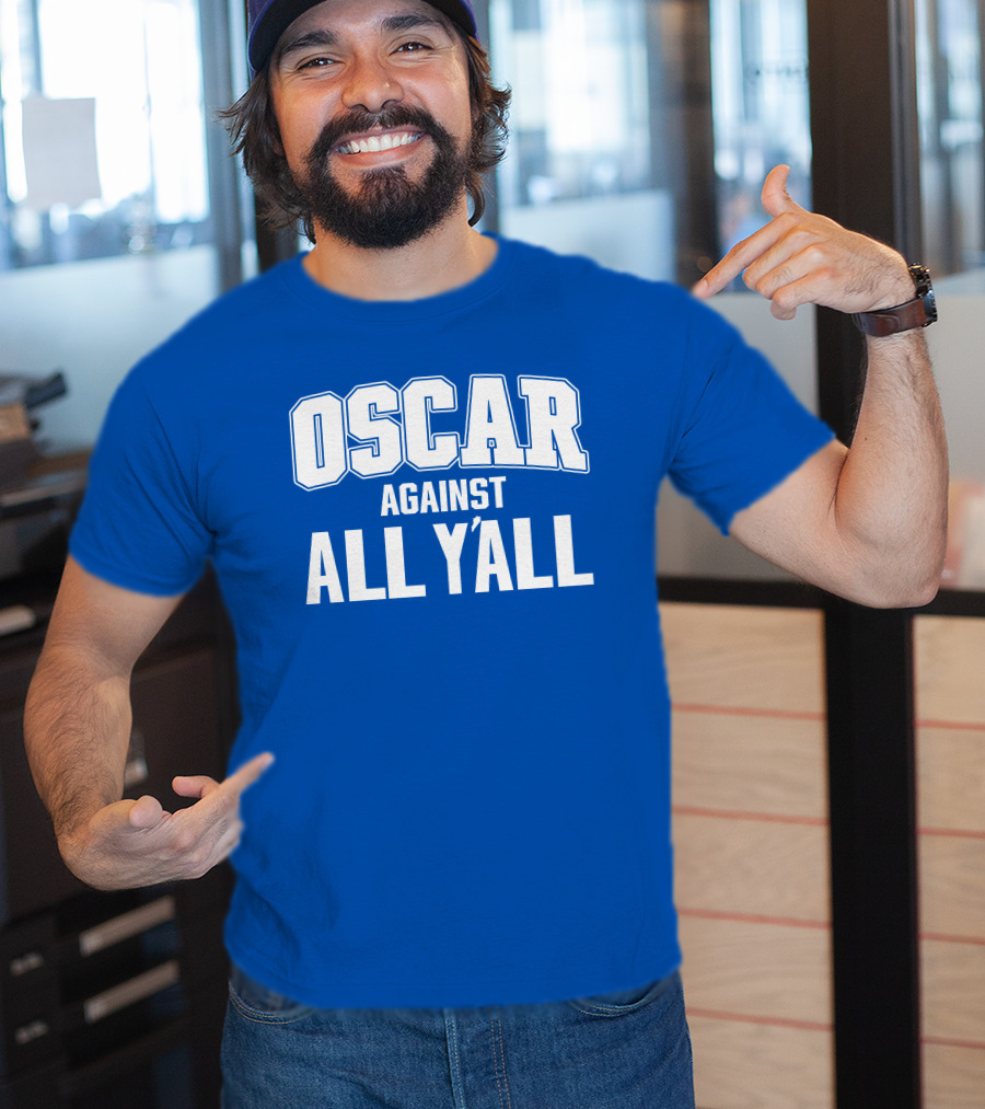 Oscar Tshiebwe Against All Y'all Kentucky Branded Merch T-Shirt