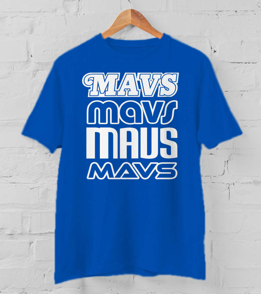 Fan Appreciation Night Mavs Mffl Brad Townsend Mavs Home Game 36 Mavs Typography T-Shirt
