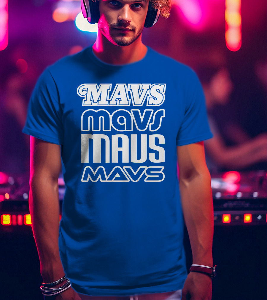 Fan Appreciation Night Mavs Mffl Brad Townsend Mavs Home Game 36 Mavs Typography T-Shirt