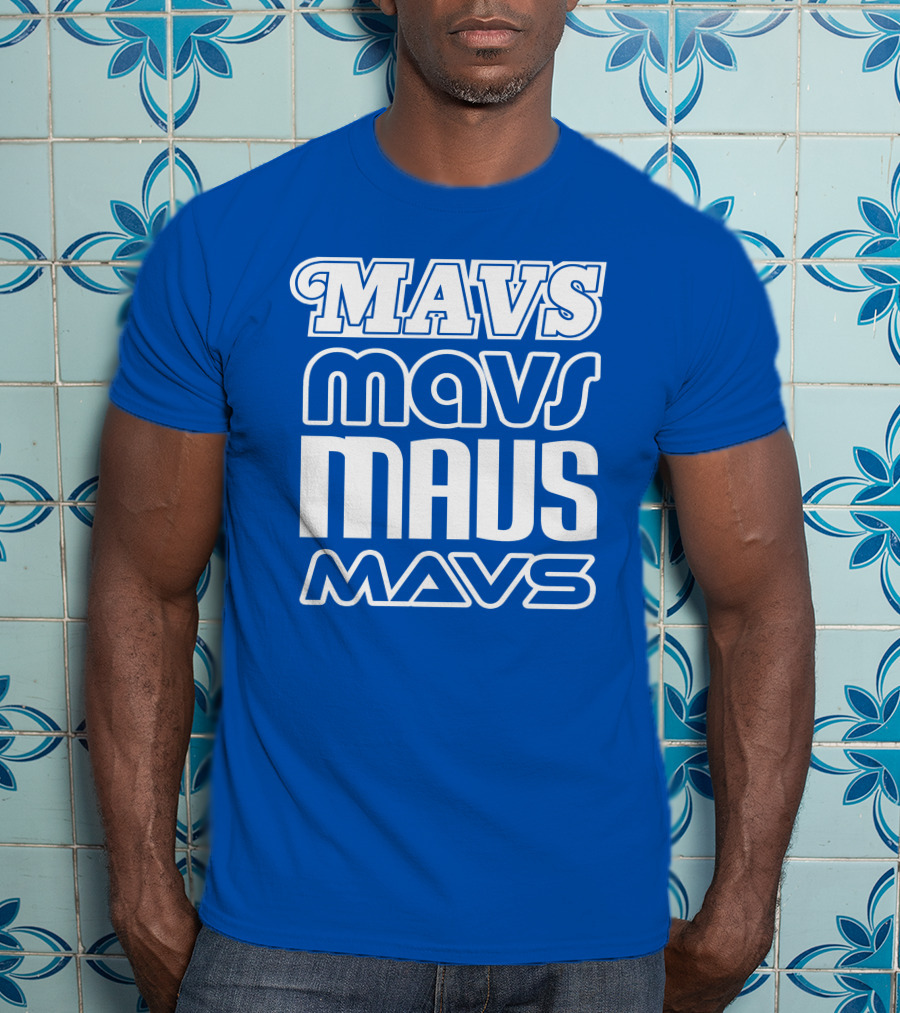 Fan Appreciation Night Mavs Mffl Brad Townsend Mavs Home Game 36 Mavs Typography T-Shirt
