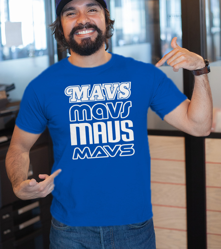 Fan Appreciation Night Mavs Mffl Brad Townsend Mavs Home Game 36 Mavs Typography T-Shirt
