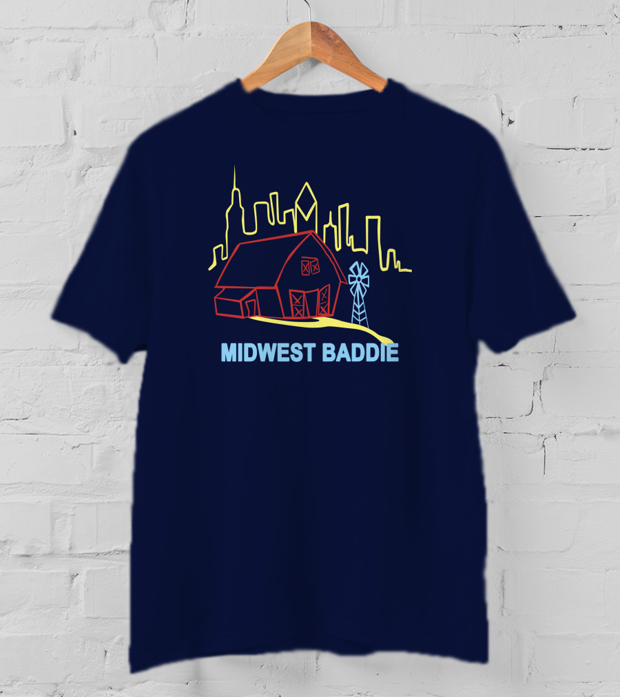 Midwest Baddie Barn Skyline T-Shirt