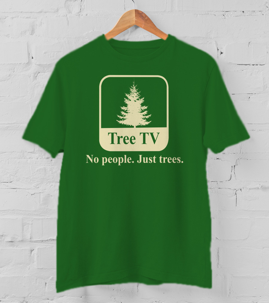 Joe Pera Tree TV No People Just Trees T-Shirt