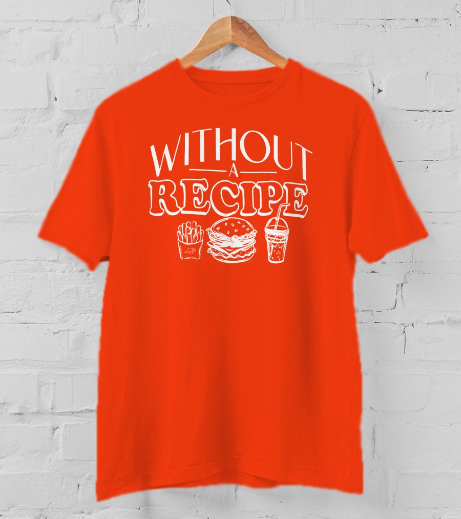 The Try Guys Merch Without Recipe Fast Food Icons T-Shirt