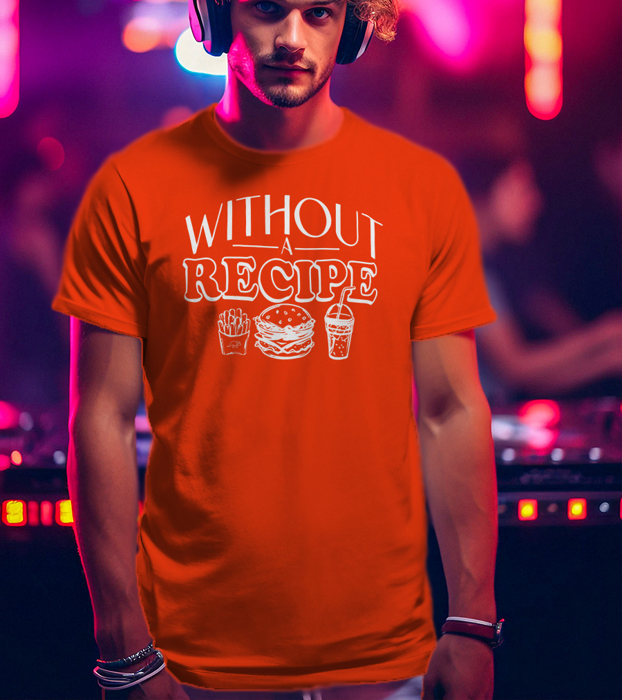 The Try Guys Merch Without Recipe Fast Food Icons T-Shirt