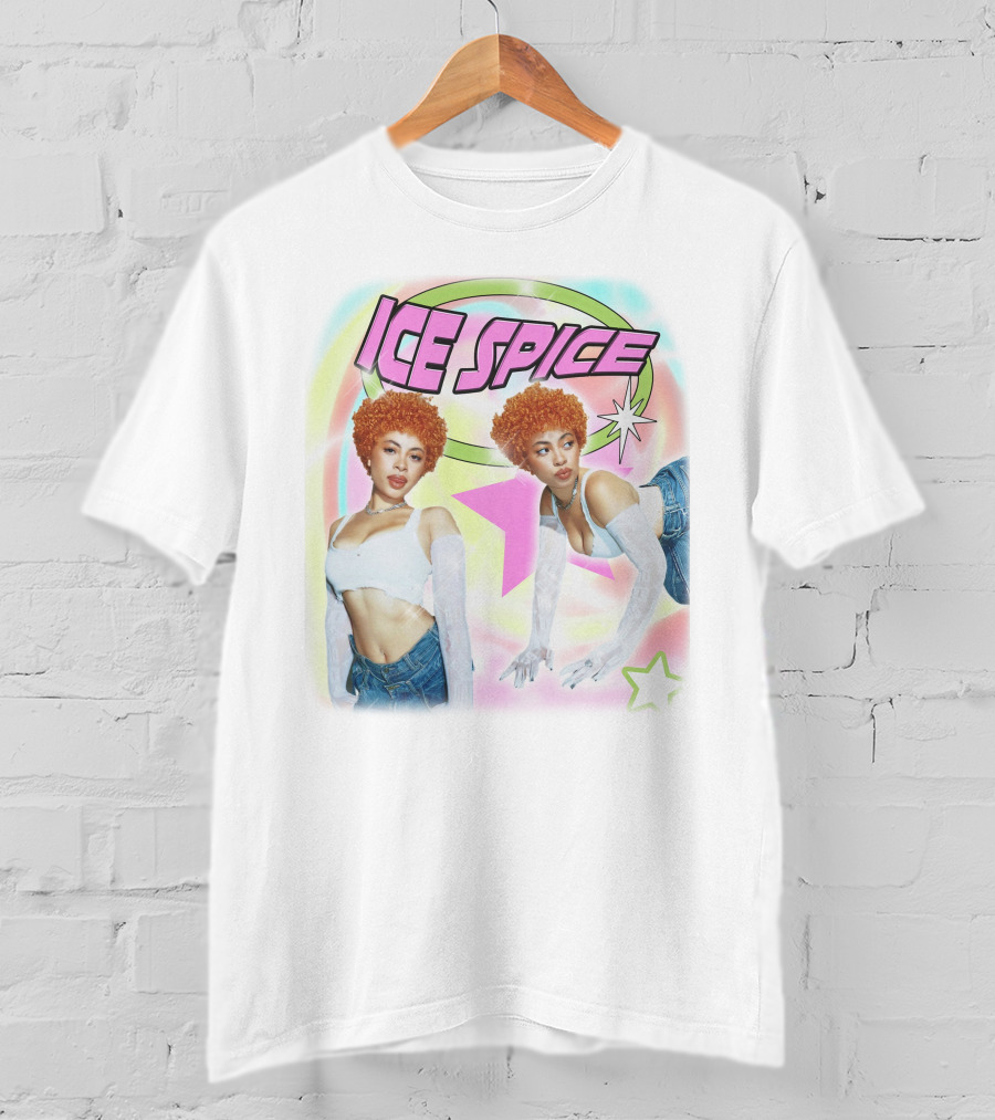 Ice Spice Retro Aesthetic Aljazeera300 T-Shirt