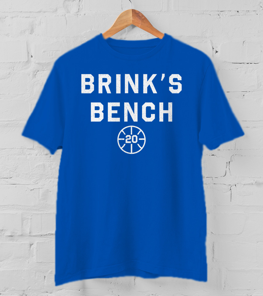 Brink's Bench 20 Basketball T-Shirt