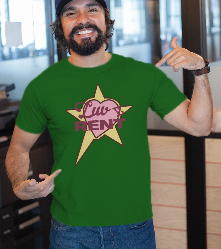 Smino Luv 4 Rent Pink Heart Star T-Shirt