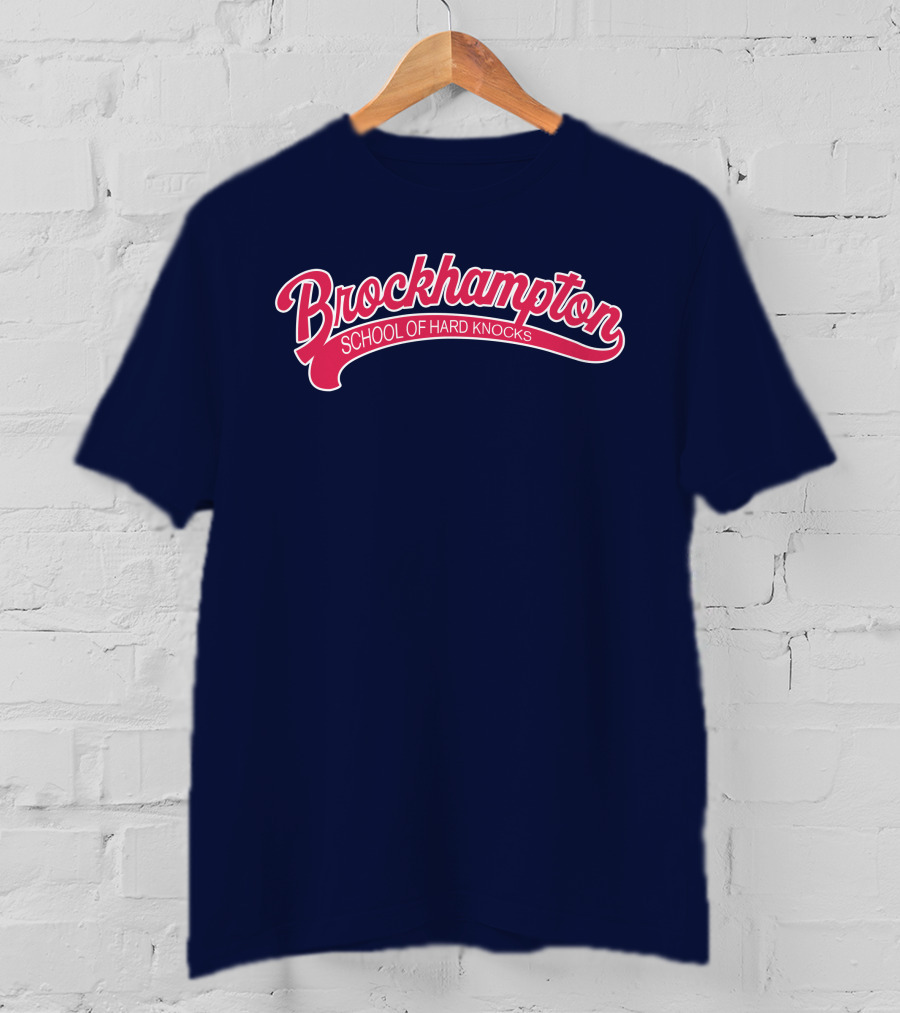 Brockhampton School Of Hard Knocks Retro Script T-Shirt