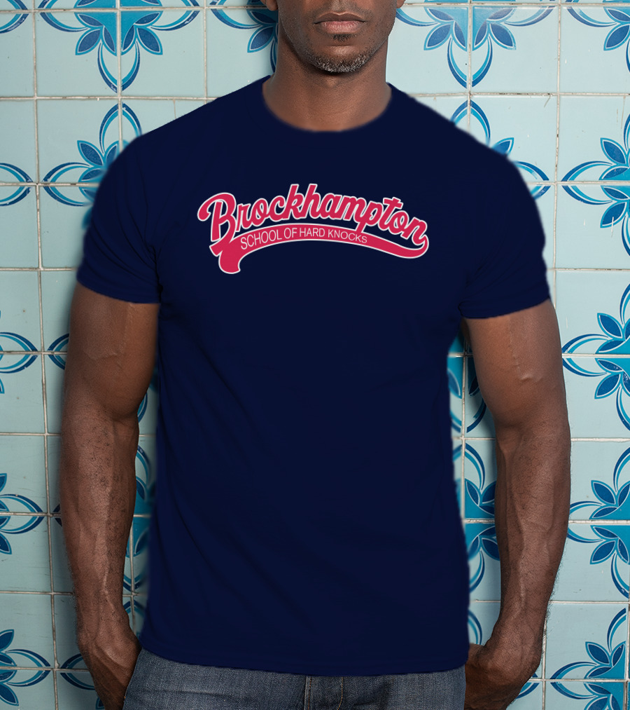 Brockhampton School Of Hard Knocks Retro Script T-Shirt