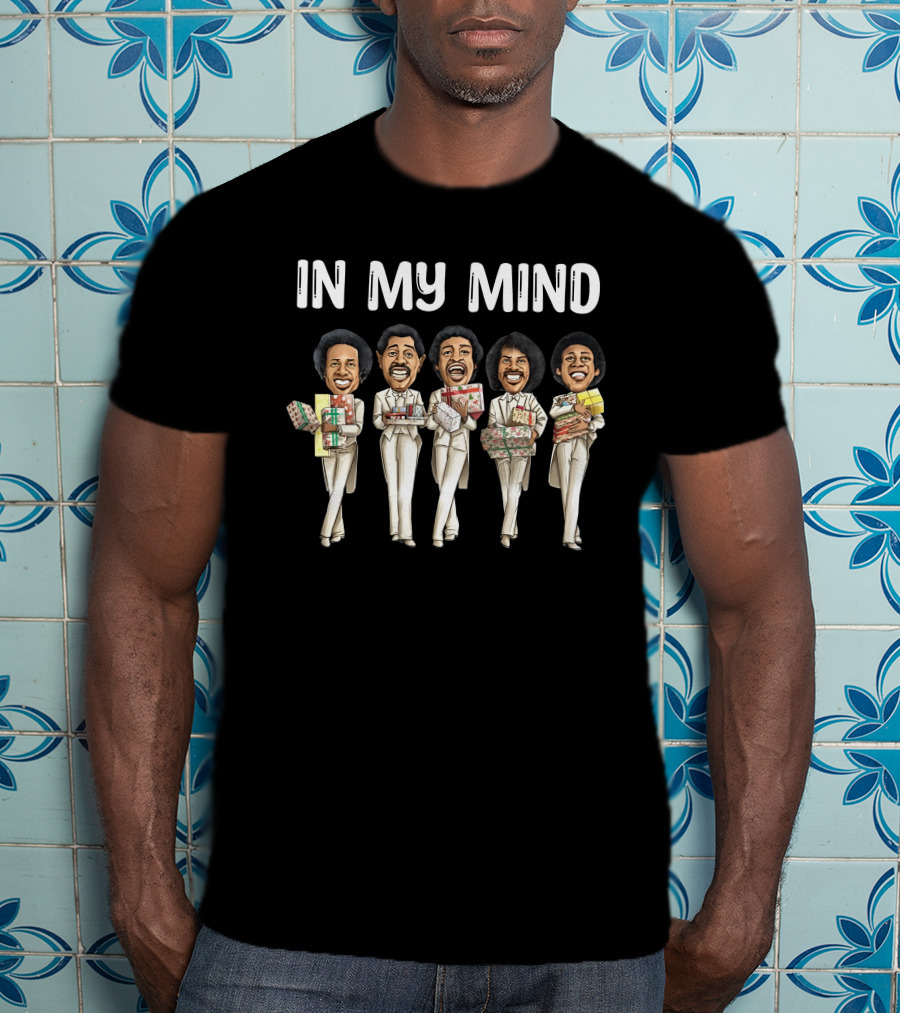 Dj R-Tistic Blackest Christmas Commodores In My Mind T-Shirt