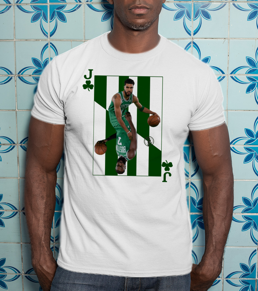 Pepito Brogdon Jays Brown Bleed Green Celtics Playing Card T-Shirt