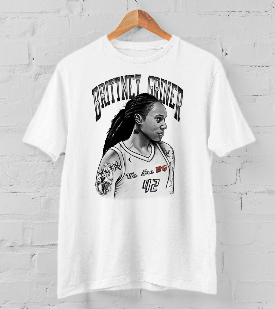 Brittney Griner We Are BG 42 T-Shirt