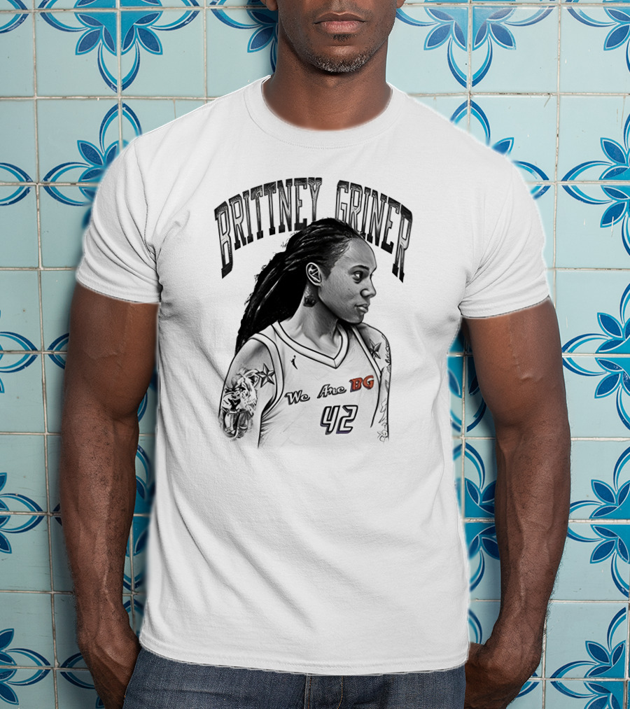 Brittney Griner We Are BG 42 T-Shirt