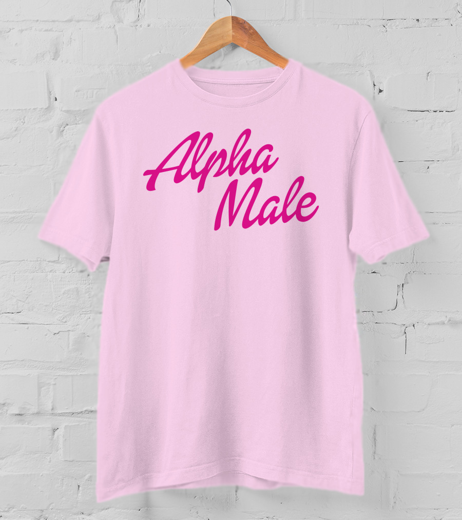 Alpha Male Brys Online Bryson Pink T-Shirt