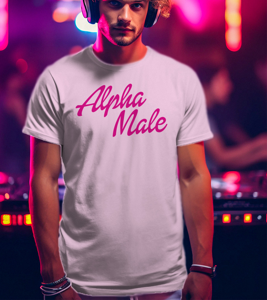 Alpha Male Brys Online Bryson Pink T-Shirt