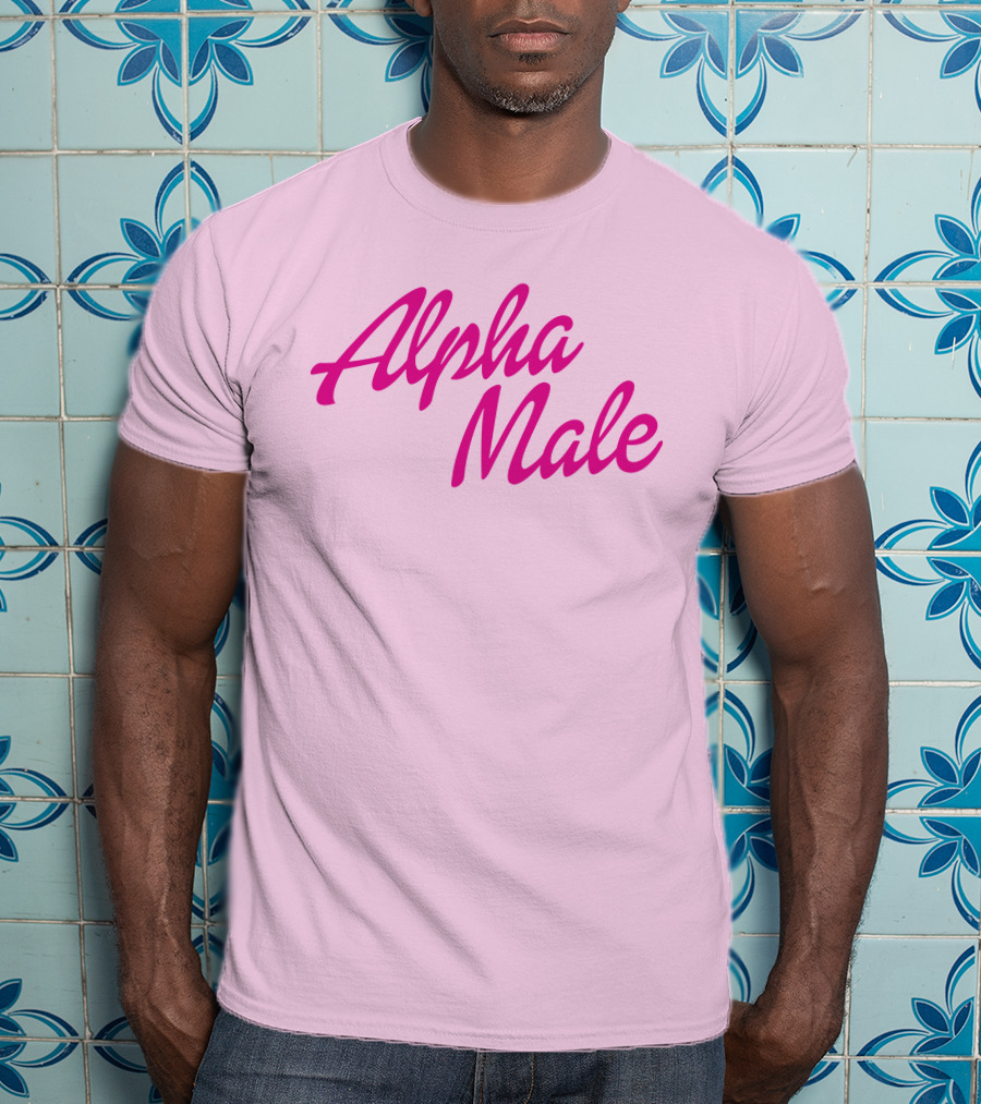 Alpha Male Brys Online Bryson Pink T-Shirt